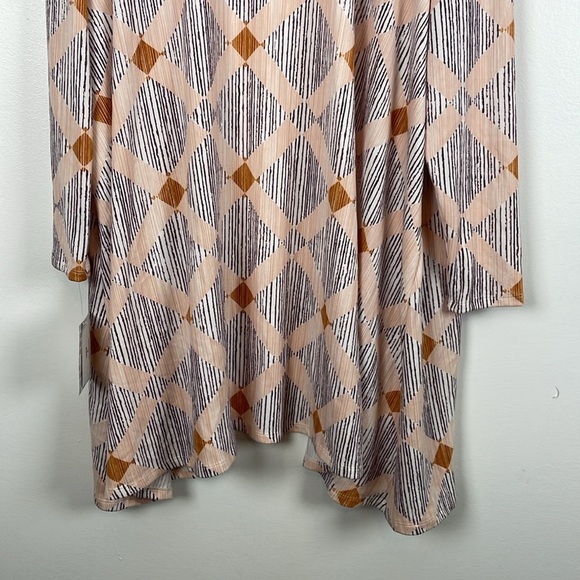 Lularoe Womens XL Open Cardigan Sweater 2 Pocket Stretch Lagenlook Soft Jacket - Picture 6 of 9